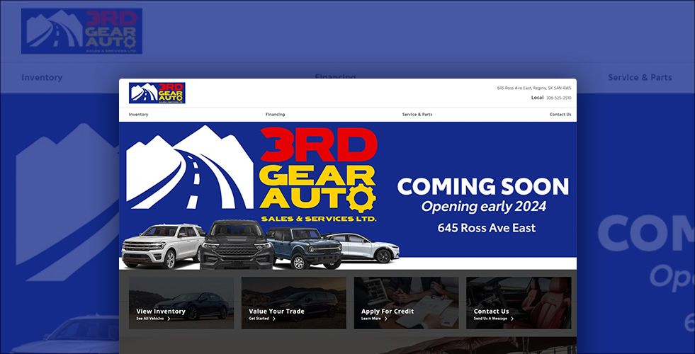 3rd Gear Auto Sales & Service Regina, SK