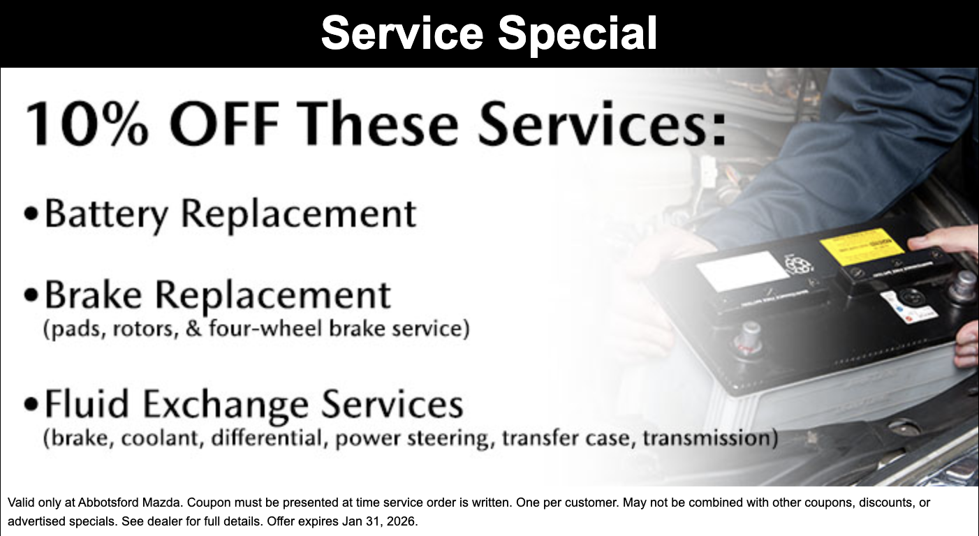 10% Off Services (Ends January 31, 2026)