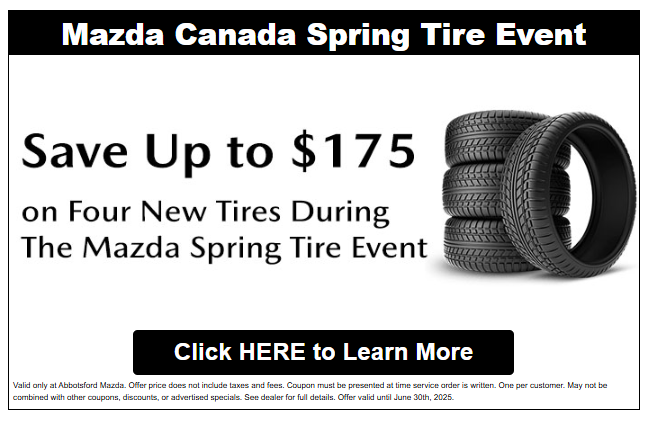 Mazda Canada Spring Tire Event