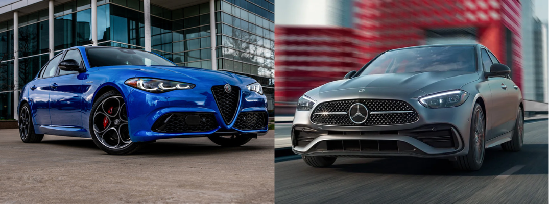 2025 Alfa Romeo Giulia vs 2025 Mercedes-Benz C-Class