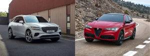 2025 Alfa Romeo Stelvio vs 2025 Genesis GV70