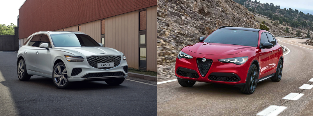 2025 Alfa Romeo Stelvio vs 2025 Genesis GV70