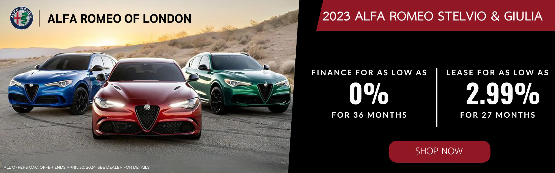 Alfa Romeo Dealer London ON New & Used Cars for Sale near Toronto ON ...