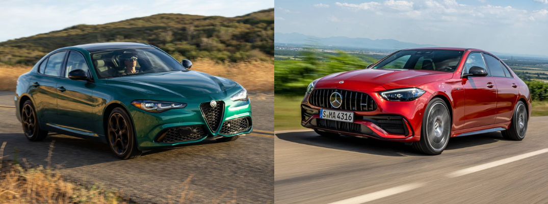 2025 Giulia vs 2025 Mercedes-Benz C300
