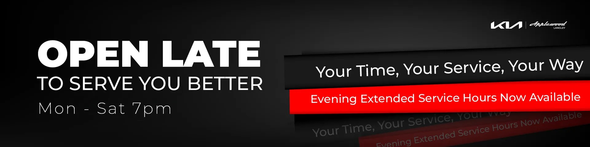 EXTENDED SERVICE HOURS