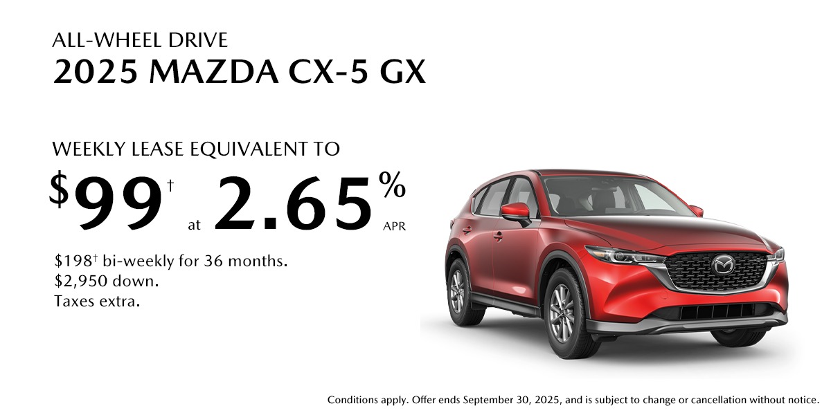 2025 MAZDA CX-5 GX