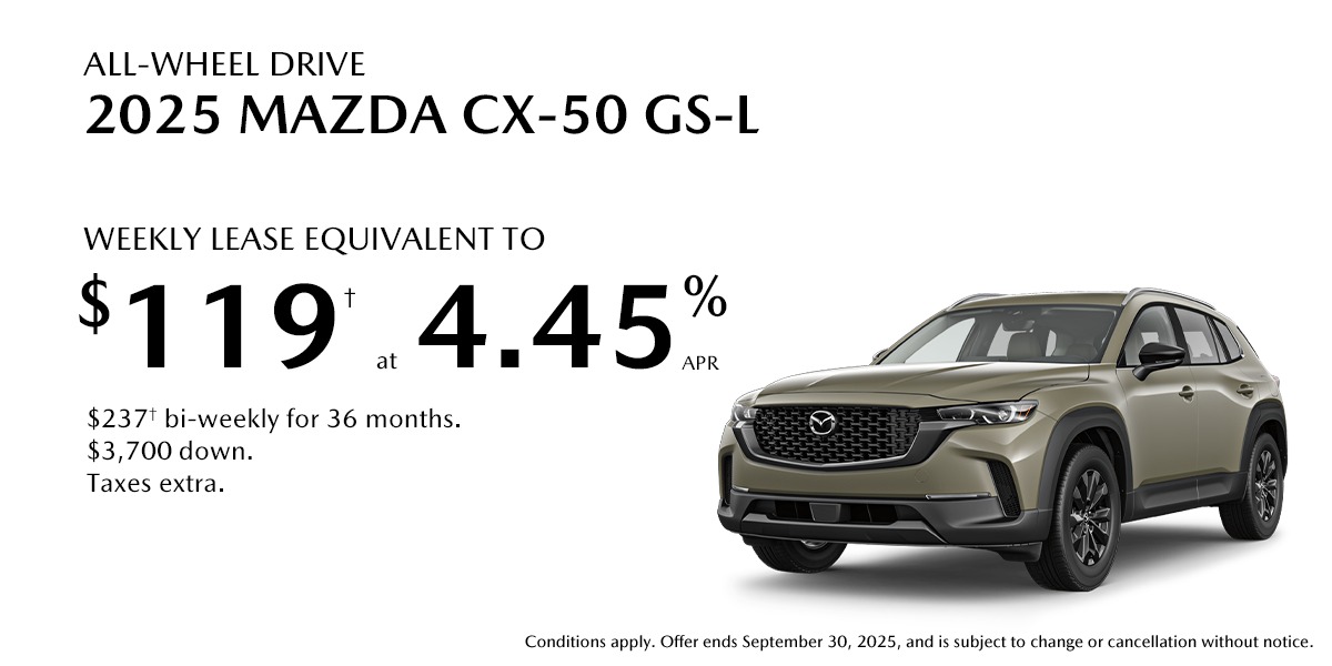 2025 MAZDA CX-50 GS-L