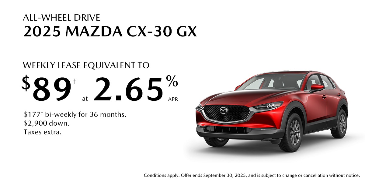 2025 MAZDA CX-30 GX