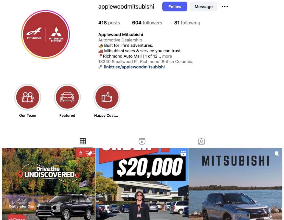 Instagram feed placeholder