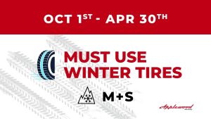 BC Winter Tire Rule Reminder