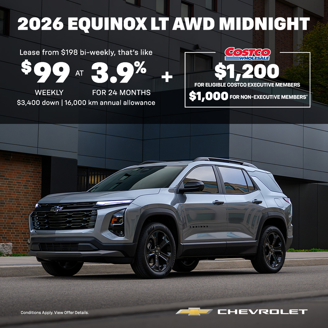 2026 Chevrolet Equinox LT AWD Midnight