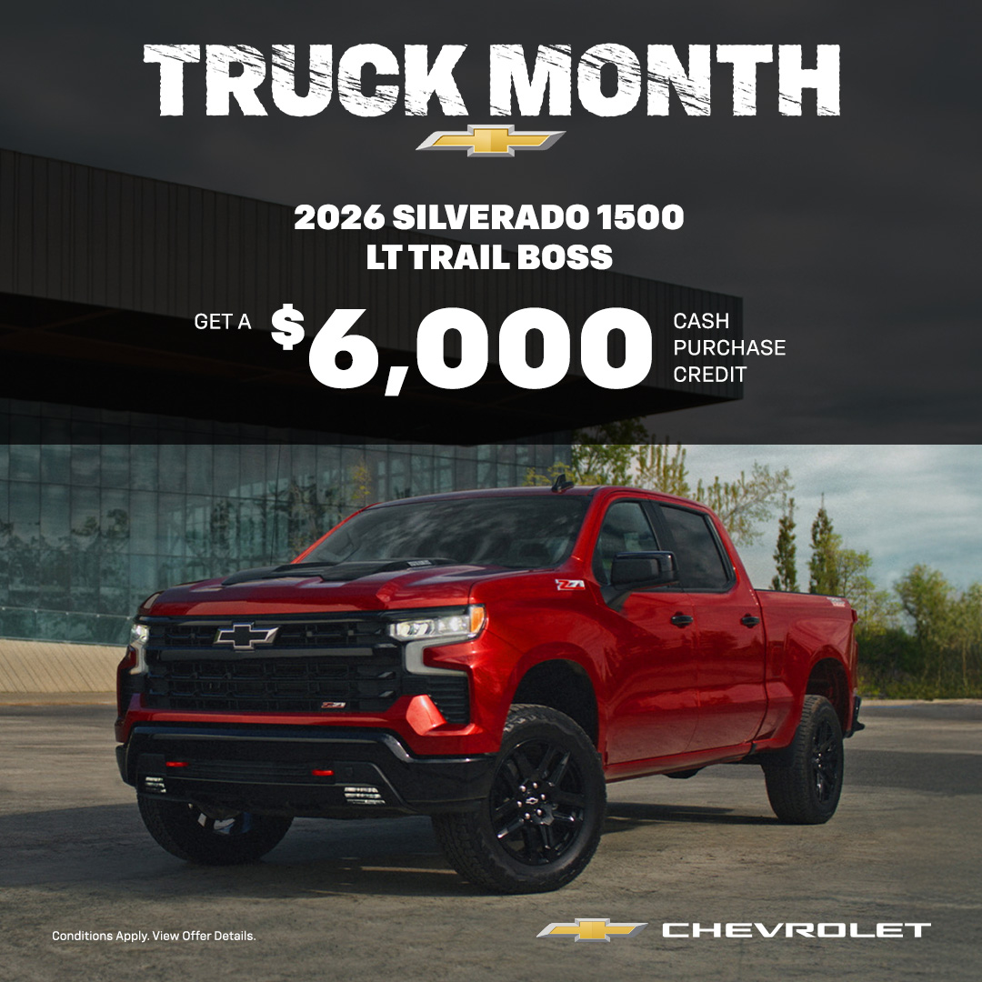 2026 Chevrolet Silverado 1500 LT Trail Boss
