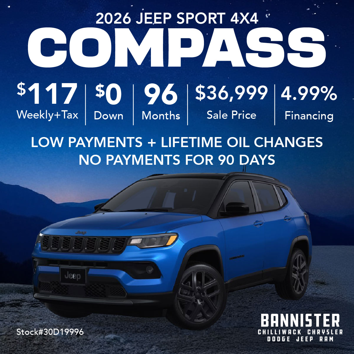 2026 Jeep Sport 4×4 Compass