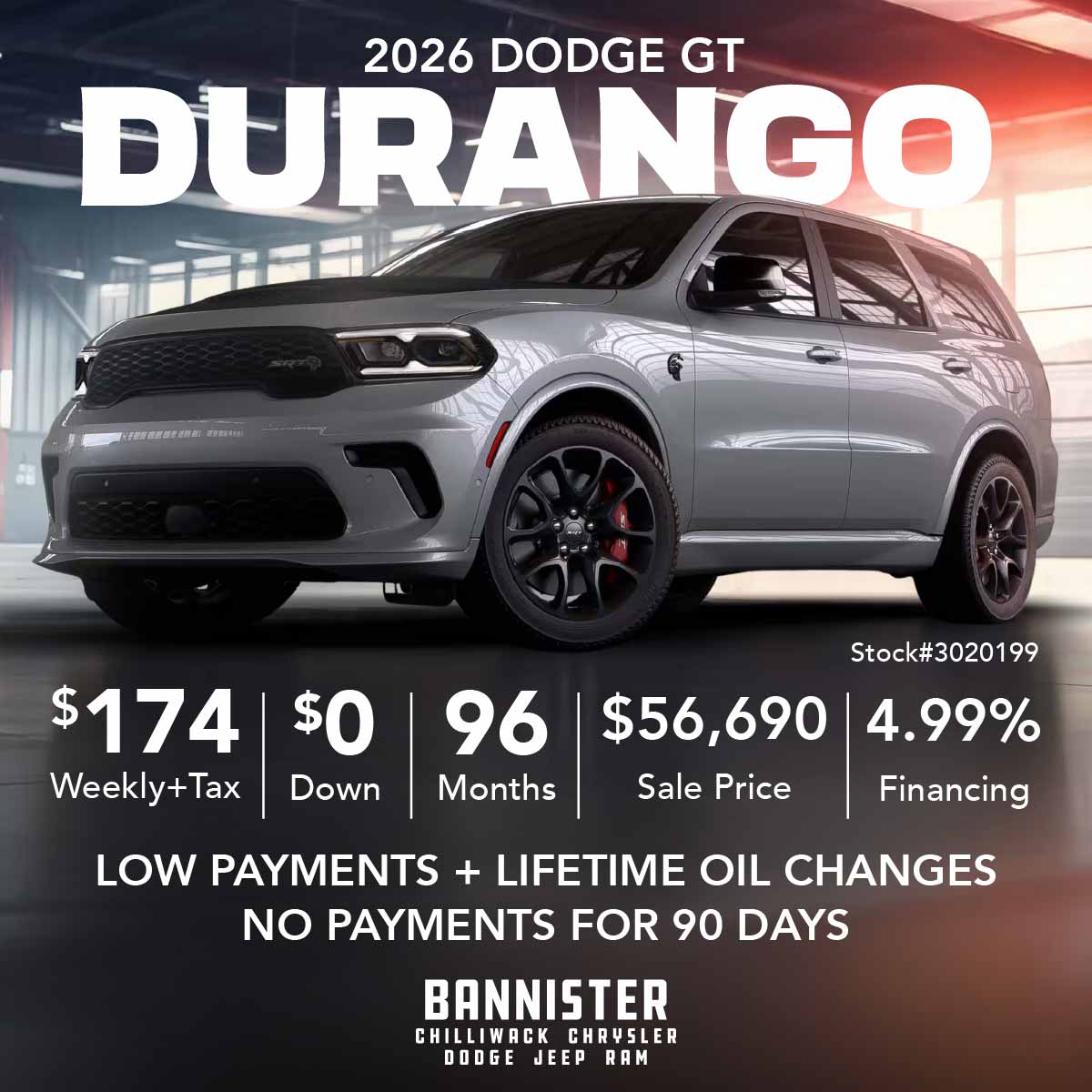 2026 Dodge Durango GT