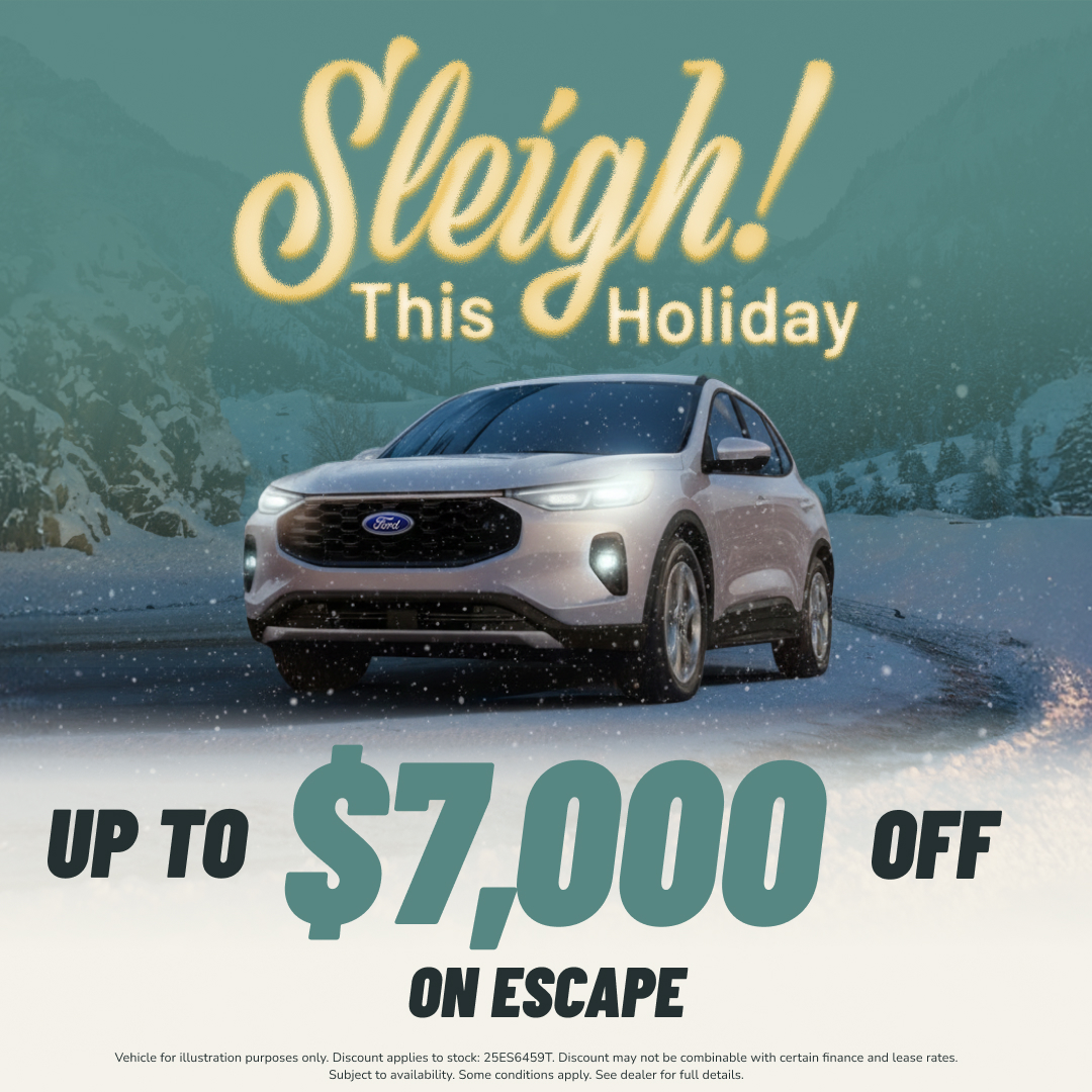 Sleigh, with a Escape this Holiday season Sleigh, with a Escape this Holiday season