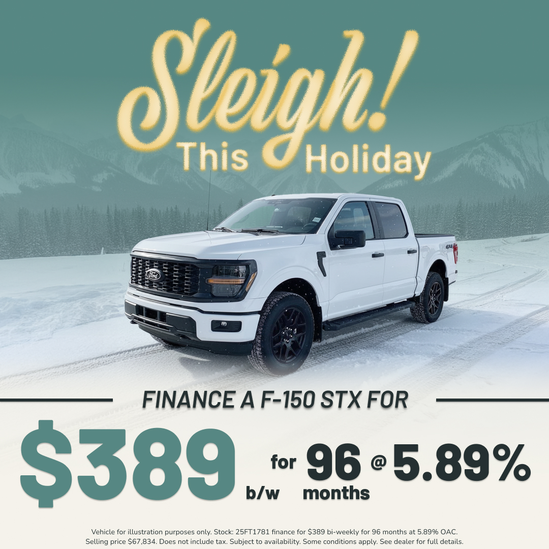 Sleigh, with a F-150 STX this Holiday season Sleigh, with a F-150 STX this Holiday season