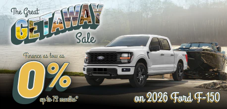 0% Financing OAC available on select 2026 F-150 Models