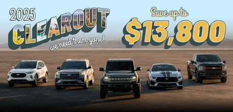Save up to $13,800 on remaining 2025 inventory