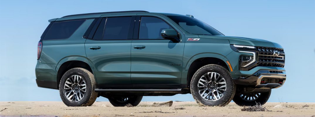 side view of the 2025 Chevrolet Tahoe