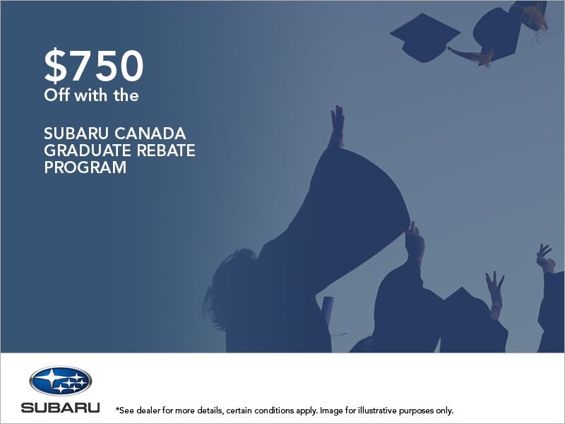 Subaru Canada Graduate Rebate Program Subaru Canada Graduate Rebate Program