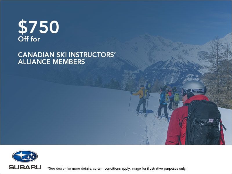 Canadian Ski Instructors’ Alliance Rebate Canadian Ski Instructors’ Alliance Rebate