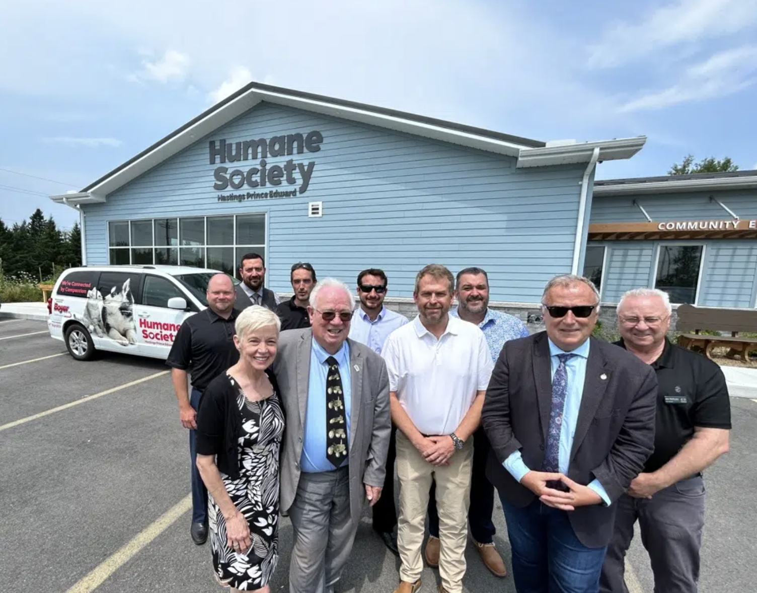 New Animal Transport Van for Humane Society Hastings Prince Edward