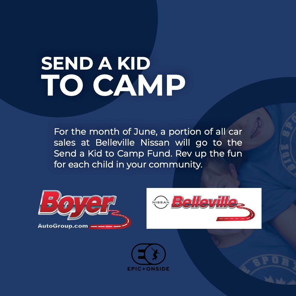 Belleville Nissan supports kids going to camp
