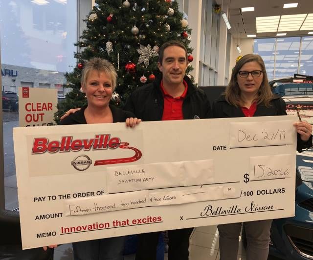 We support the Salvation Army