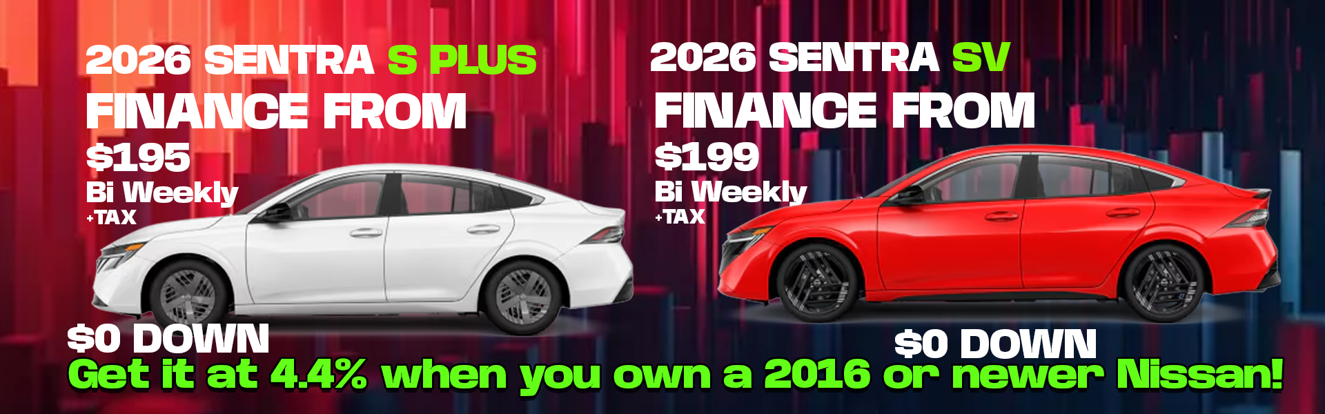 All New Sentra Deal!