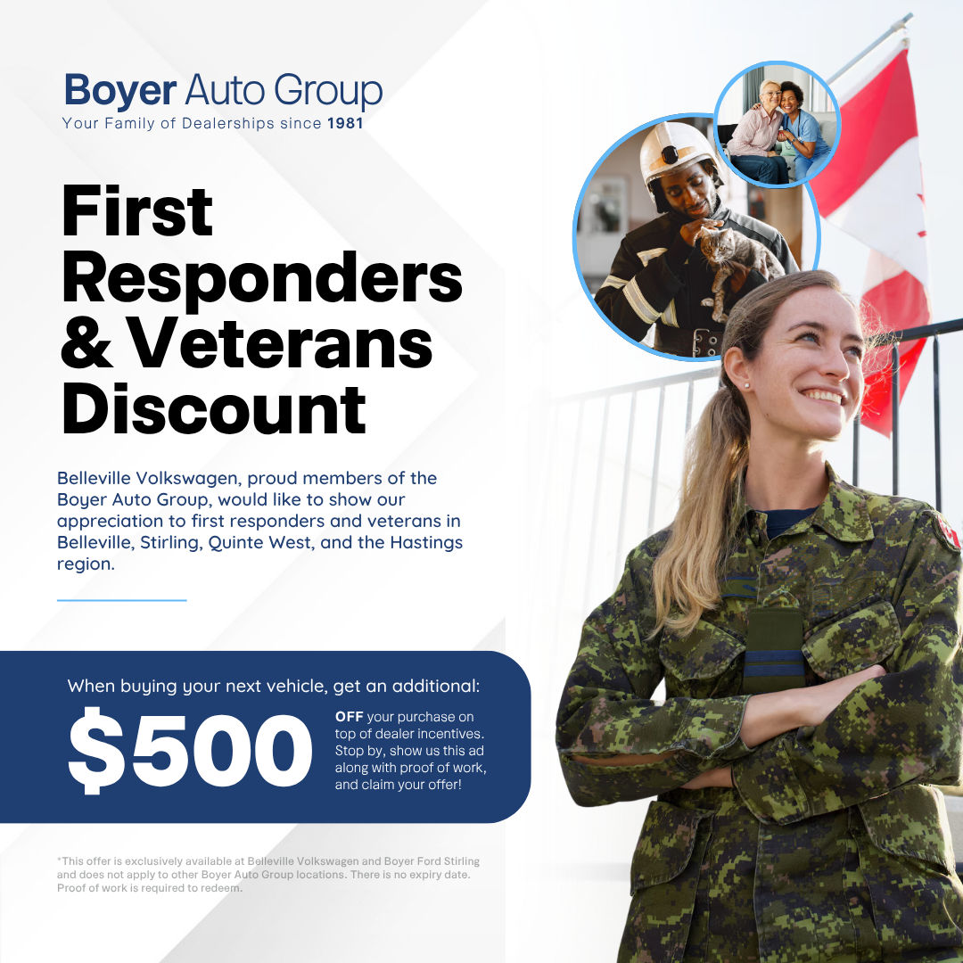 First Responders & Veterans Discount