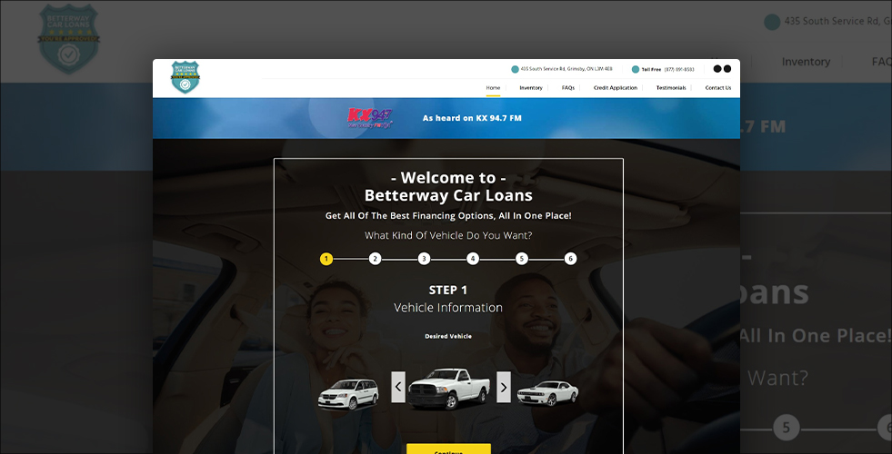 Stoney Creek Used Car Financing and Auto Loans Betterway Sales & Leasing Ontario