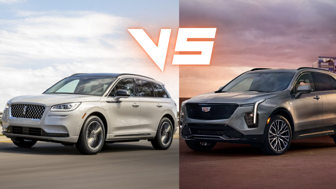 2025 Lincoln Corsair vs 2025 Cadillac XT4