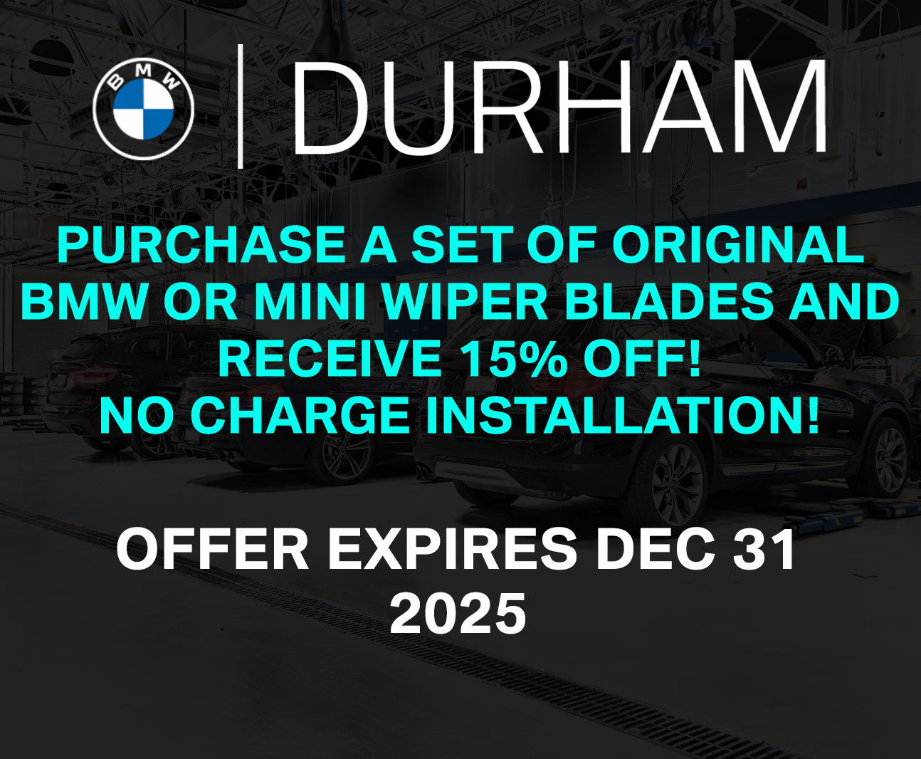 BMW/MINI WIPER BLADE PROMOTION