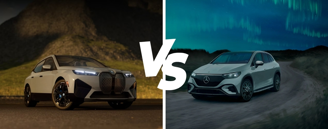 2025 BMW iX vs 2025 Mercedes-Benz EQE SUV