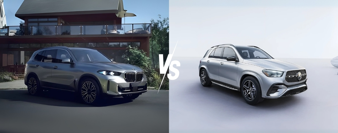 Spec-by-Spec: The 2025 BMW X5 vs 2025 Mercedes-Benz GLE