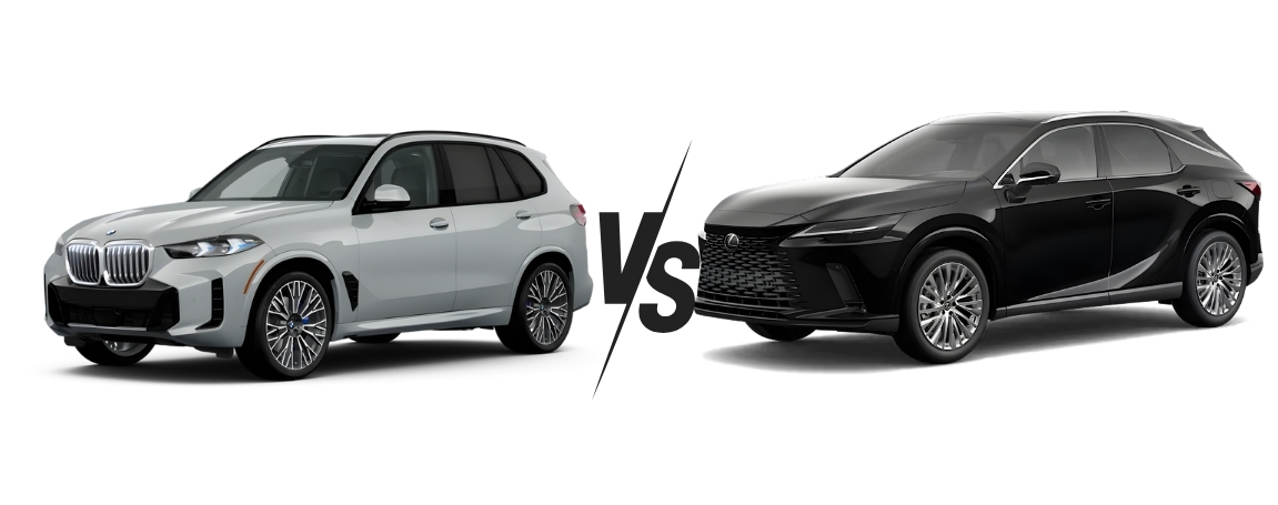 2025 BMW X5 vs 2025 Lexus RX 450h: Head to Head Comparison