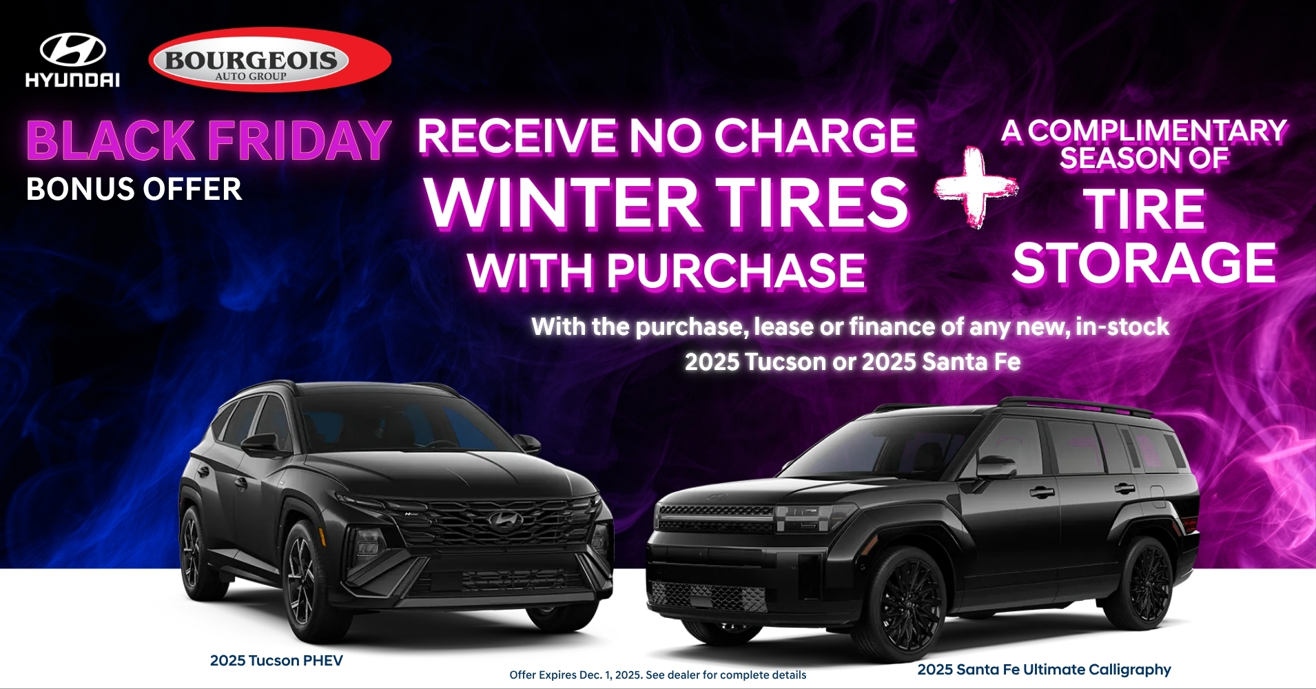 2025 Hyundai Santa Fe and Tucson