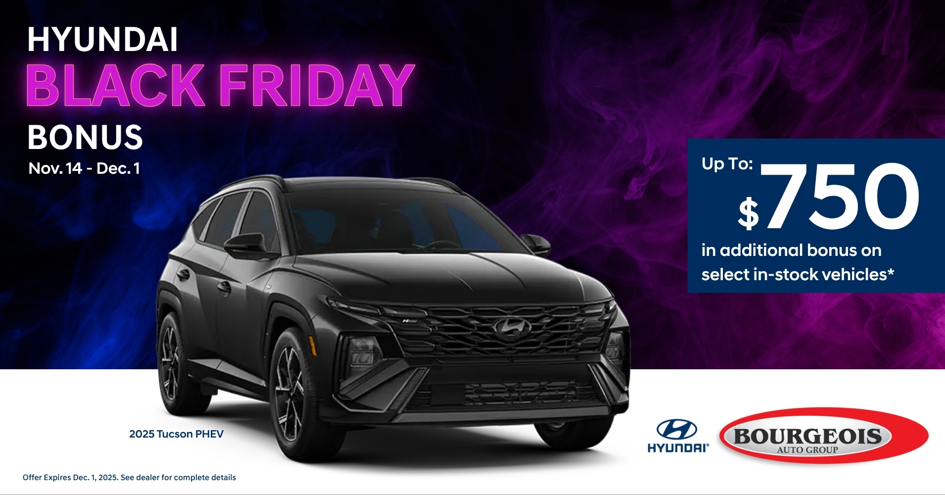 Hyundai Black Friday Bonus
