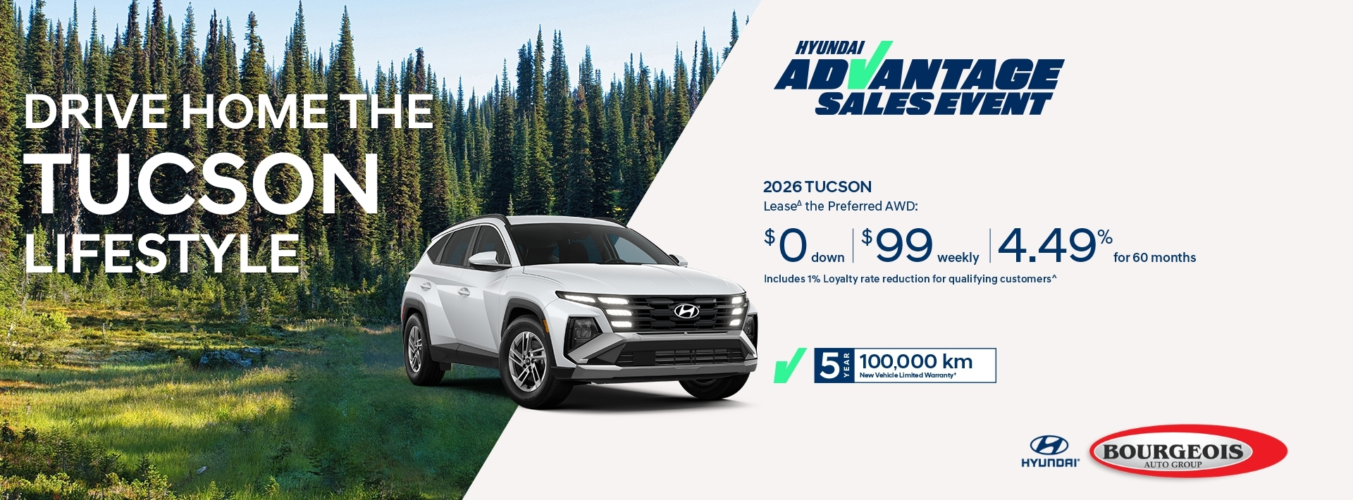2026 Hyundai Tucson May Promotion