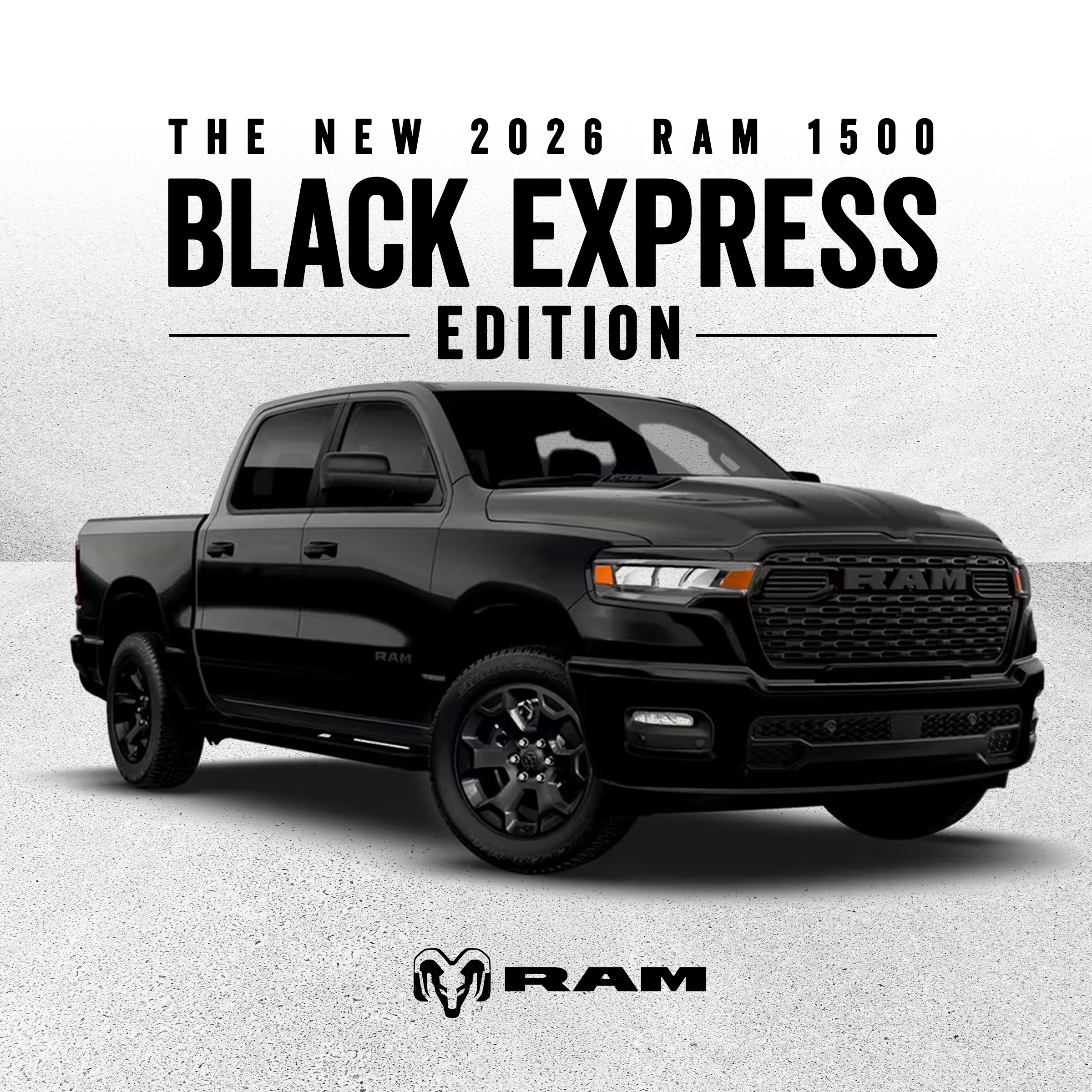 NEW 2026 RAM 1500 Black Express