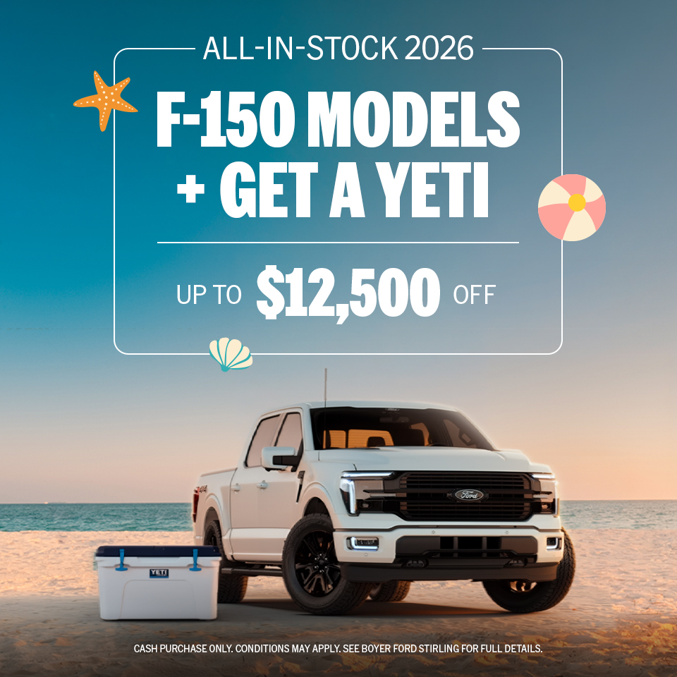 $12,500 Off 2026 F-150’s