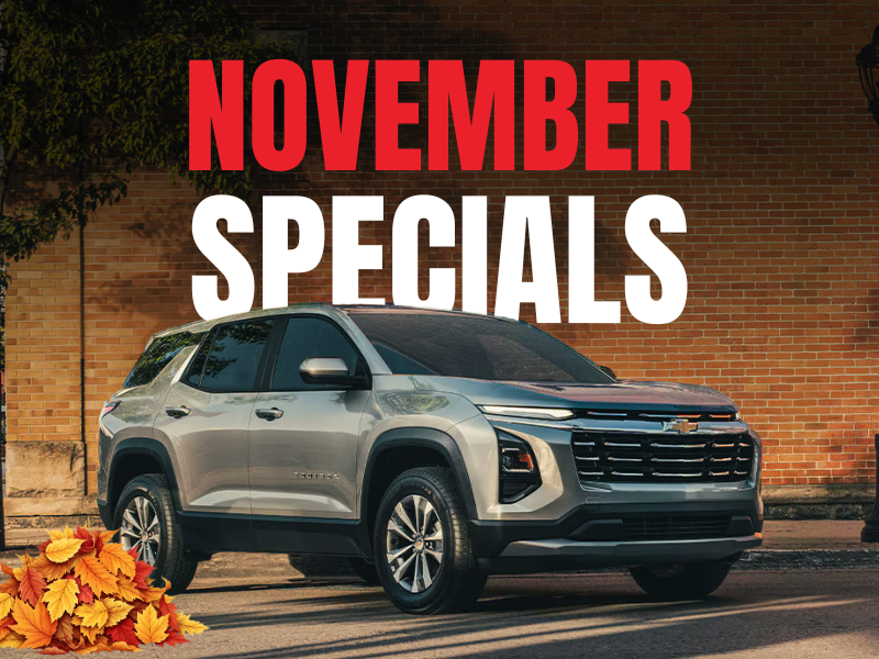 November Specials November Specials