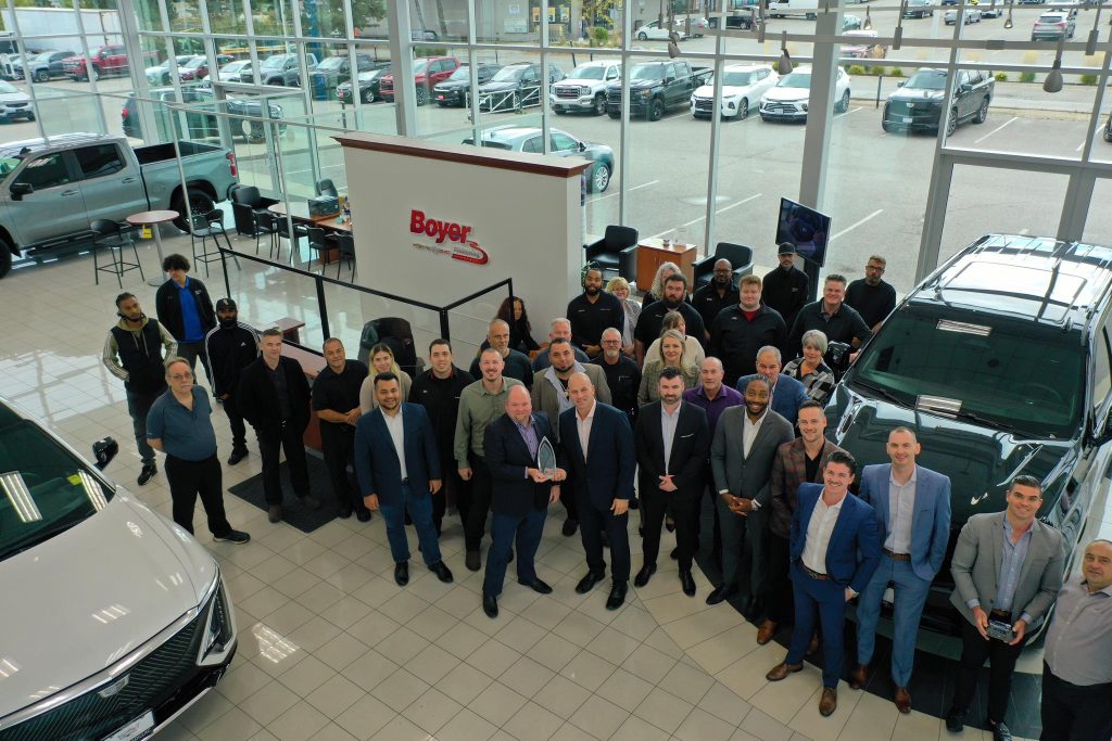 Micahel Boyer President's Club Winner