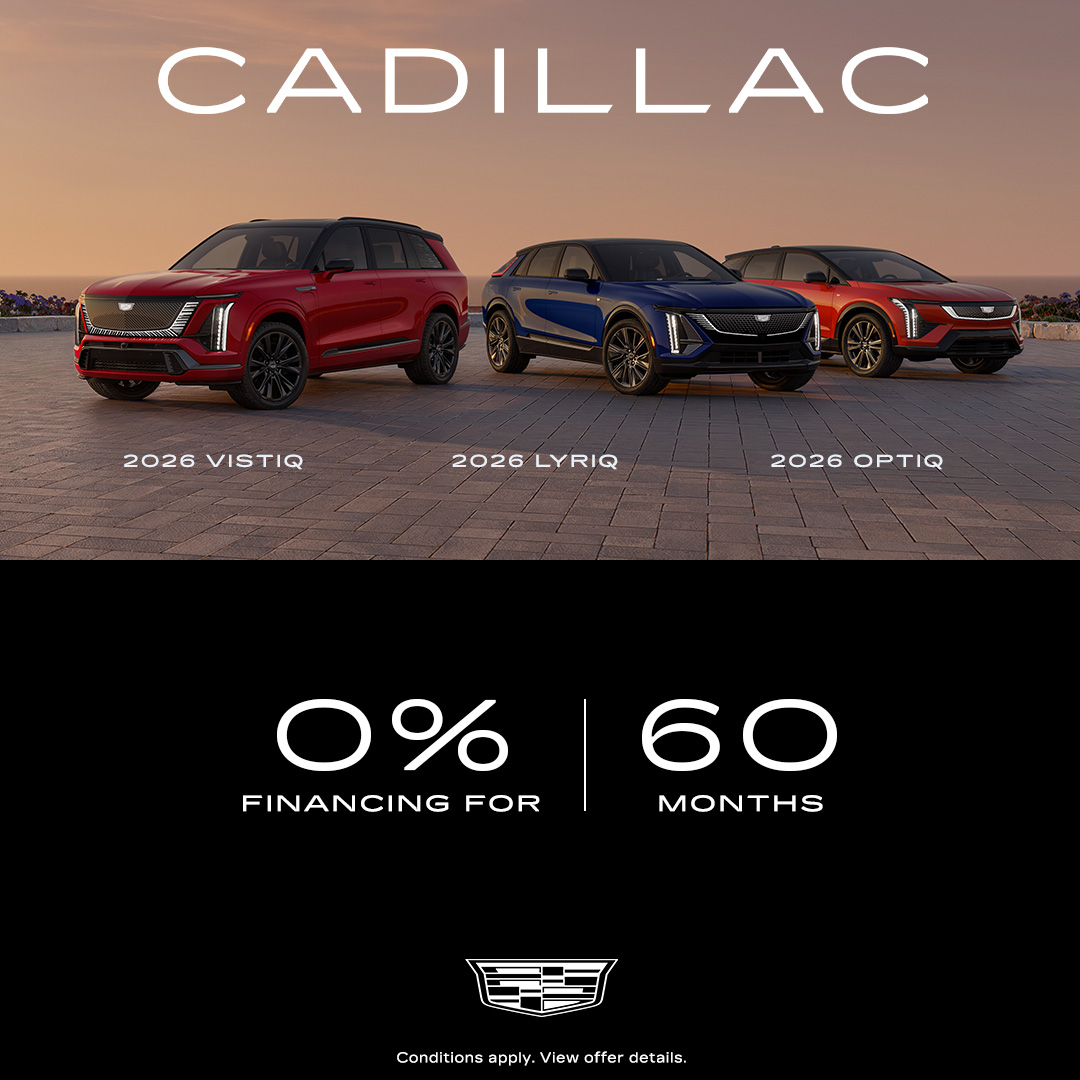 0% Financing for Cadillac Family