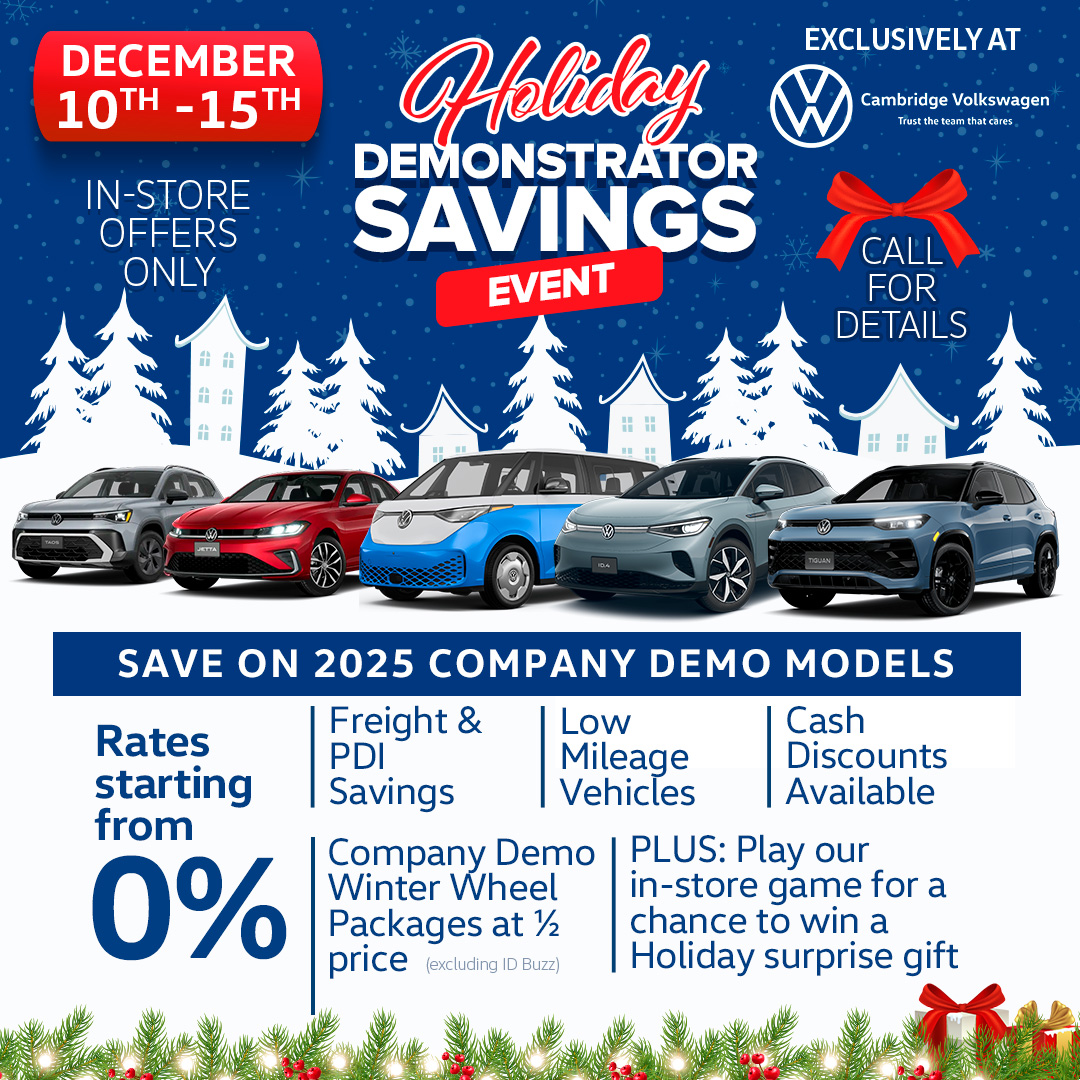 Demo Savings Event