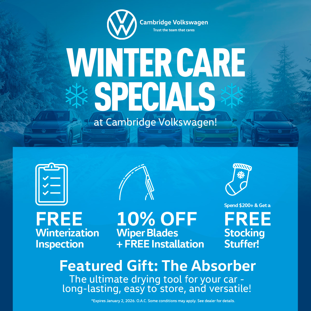 Winter Care Specials