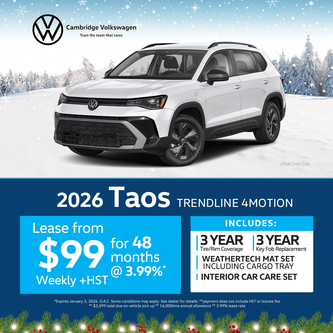 2026 Taos Trendline 4Motion Lease