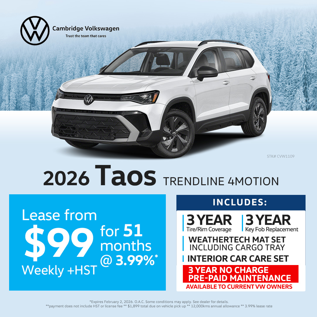 2026 Taos Trendline 4Motion Lease