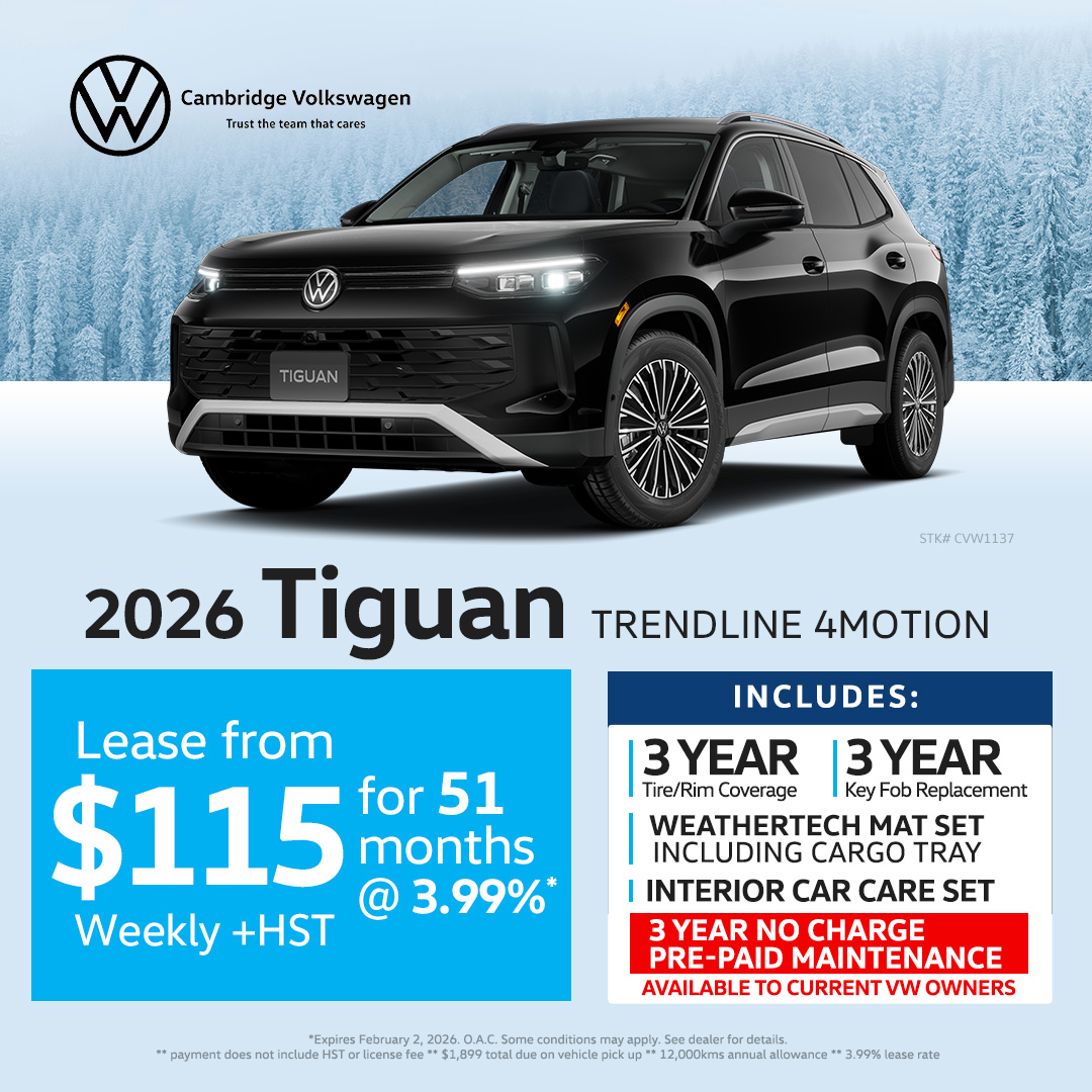 2026 Tiguan Trendline 4Motion