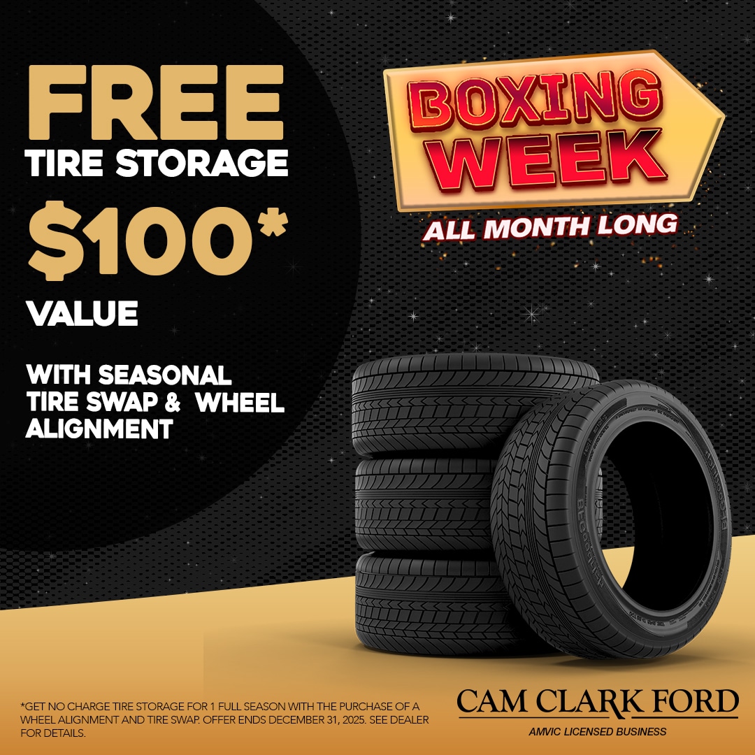 FREE Tire Storage!